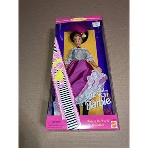 French Barbie Second Collectors Edition 1996 Mattel Dolls of the World NIB New